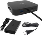 i-tec USB-C HDMI DP Docking Station Power Delivery 100 W + i-tec Universal Charger 100 W (C31HDMIDPDOCKPD100)