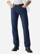 Jeansy regular fit męskie Levi's 501 Original 00501-0101 32-34 Granatowe (5412456006775)