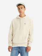 Bluza męska z kapturem kangurka Levi's 34581-0039 2XL Mleczna