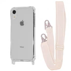 Чехол с ремешком VVave Clear Case with Strap для Apple iPhone Xr transparent