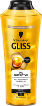 Шампунь Gliss Kur Oil Nutritive для сухого, пошкодженого волосся з січеними кінчиками, 400 мл