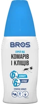 Репеллентное средство Bros Спрей от комаров и клещей, 50 мл