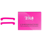 Компенсаторы для ламинирования ресниц Zola розовые