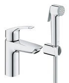 Смеситель для раковины с гигиеническим душем Grohe Eurosmart New (23124003) kr