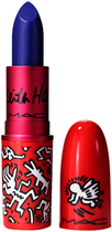 Szminka M.A.C Viva Glam X Keith Haring Longwear Canal Blue 3 g (773602640713)