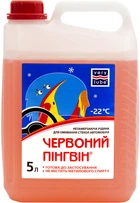 Жидкость для омывания стекол автомобиля VeryLube "Красный пингвин" -22 ⁰С (зима) 5 л (XB 50304)