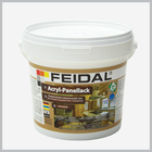 Лак панельний матовий на водній основі без запаху Feidal Acryl-Panellack 1л