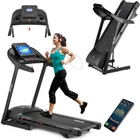 Беговая дорожка Gymtek XT600: Электрическая Складная для Дома. Изменение Наклона, 16 км/ч, до 140 кг