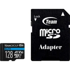 Карта памяти Team MicroSDXC 128GB UHS-I/U3 Class 10 Elite + SD-адаптер (TEAUSDX128GIV30A103)
