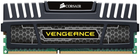 Оперативна пам'ять Corsair DDR3-1600 4096MB PC3-12800 Vengeance Black (CMZ4GX3M1A1600C9)