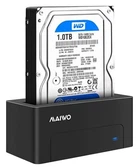 Внешний карман Maiwo для HDD 2,5"/3,5" SATA через USB3.0 безвинтов. крепление пластик черн. (K308P)