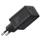 Зарядний мережевий пристрій Baseus Cube 30W Type-C+USB з функцією швидкої зарядки QC3.0+PD3.0 (P10111404113-00) Black