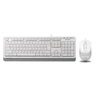 Комплект A4Tech F1010 White USB