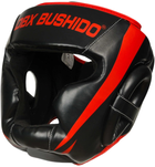 Kask bokserski Bushido ARH-2190R L Black/Red (5902539014310)