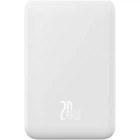 Зовнішній акумулятор Baseus Magnetic Mini Wireless Fast Charge 20W 20000 mAh (PPCX150002) White [113529]