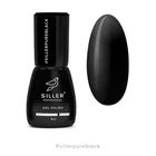 Гель лак SILLER Pure Black 8 мл