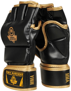 Рукавички ММА Bushido E1V8 розмір XL Black/Gold (5902539015959)