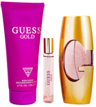 Zestaw damski Guess Gold Woda perfumowana 75 ml + Woda perfumowana 15 ml + Balsam do ciała 200 ml (85715329882)