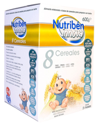 Дитяча мультизлакова каша Nutriben Nutribn Innova 8 Cereals 600 г (8430094308447)