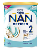 Молочна суха суміш Nestle Continuation Milk For Babies Nan Optipro 2 Of 800 г (7613032875305)