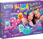 Zestaw dla dziecięcej kreatywności Clementoni Super Kolorowe Slime (8005125506361)