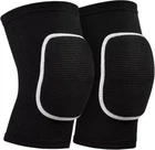 Наколенники спортивные эластичные Champion с мягкой подушкой L-XL 2 шт Черные (А00284)
