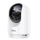 IP-камера видеонаблюдения Hoco D1, Wi-Fi 2.4G, TF 128GB, Super HD 2304 × 1296, 3MP, white