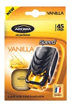 Ароматизатор Aroma Car Speed Vanilla 3307 для автомобиля освежитель воздуха с ванильным ароматом для длительного испарения (LO-TH_11C)