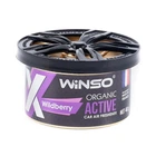Ароматизатор Winso X Active Organic Wildberry 40г гелевый парфюм для автомобиля освежитель воздуха (IO-JU_22B)