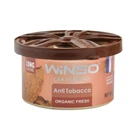 Ароматизатор Winso Organic Fresh Anti Tobacco 40г ароматизатор гелевий для авто будинку офісу анти тютюн (LO-TH_11C)