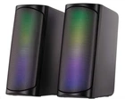 Колонки для ПК 2E PCS231 RGB Matrix, 2.0, USB, Black (Niz16506)