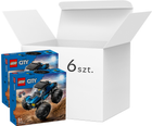 Конструктор LEGO City Вантажівка-монстр Синій 148 деталей 6 шт (60402)