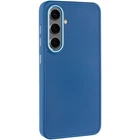 TPU чехол Epik Bonbon Metal Style для Samsung Galaxy S23+ Синий / Denim Blue