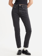 Jeansy skinny damskie Levi's 501 Skinny Off Topic 29502-0227 W26L28 Czarne (5401043581139)