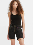 Koszulka na ramiączkach damska Levi's Essential Rib Tank Rib A5906-0000 S Czarna (5401105959227)