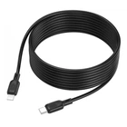 Кабель синхронізації Borofone BX113 Silicone PD27W Type-C to Lightning 3m Black (35551_3346713)