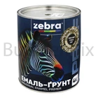 Емаль-грунт алкідна ZEBRA PROF 1304 19-0414 Forest Night 2,5 кг