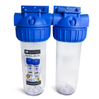 Фільтр для очищення води підвійний SANTAN Double Arctic 3PS, 3/4", корпус, кріплення, ключ, без картриджа