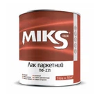 Лак паркетный Miks Color ПФ-231 глянцевый 0,7 кг
