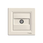 Розетка телевизионная TV конечная Schneider Electric Asfora EPH3200123 кремовая