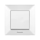 Вимикач одноклавішний Panasonic Arkedia Slim білий