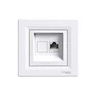 Розетка комп’ютерна Schneider Electric Asfora EPH4300121 RJ45 Cat5 біла