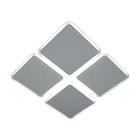 Люстра светодиодная Esllse Aero 920578 square 4S 70 Вт белая
