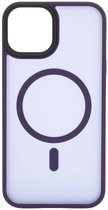 Панель Evelatus Hybrid Case With MagSafe PC+TPU для Apple iPhone 14 Deep Purple (4752192082833)