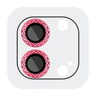 Защитное стекло Epik Metal Shine на камеру (в упак.) для Apple iPhone 12 / 12 mini / 11 Красный / Red