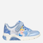 Sneakersy dziecięce dla dziewczynki świecące Geox J Fadinlight Girl J55M4C0ANKC-C4230 32 Błękitne (8058192233197)