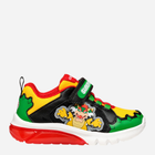 Sneakersy młodzieżowe chłopięce na rzepy Geox J Ciberdron Boy J55LBE01454-C3221 35 Wielobarwne (8058192253843)