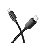 Кабель Hoco Type-C to Type-C Beneficio charging data cable X113 |1m, 60W/3A| чорний