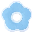 М'який комір-подушка для кішок Lesko DT1018 L Blue післяопераційний захисний від вилизування
