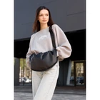 Жіноча сумка Sambag HOBO Bag-glove чорна